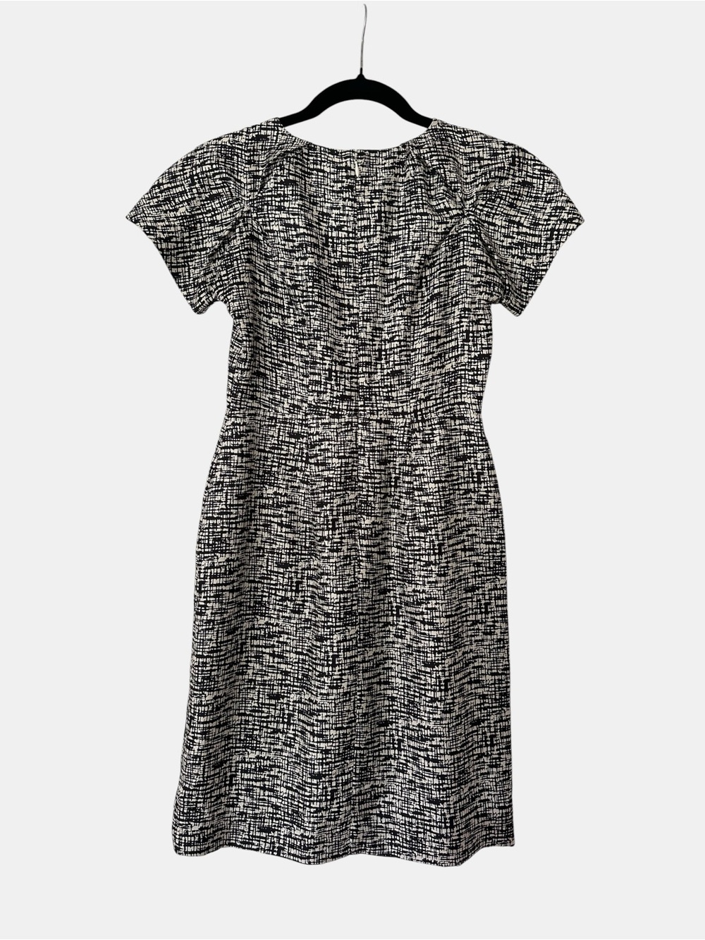 Banana Republic 100% Silk Printed Sheath Dress – Petite 0P - Picture 3 of 4
